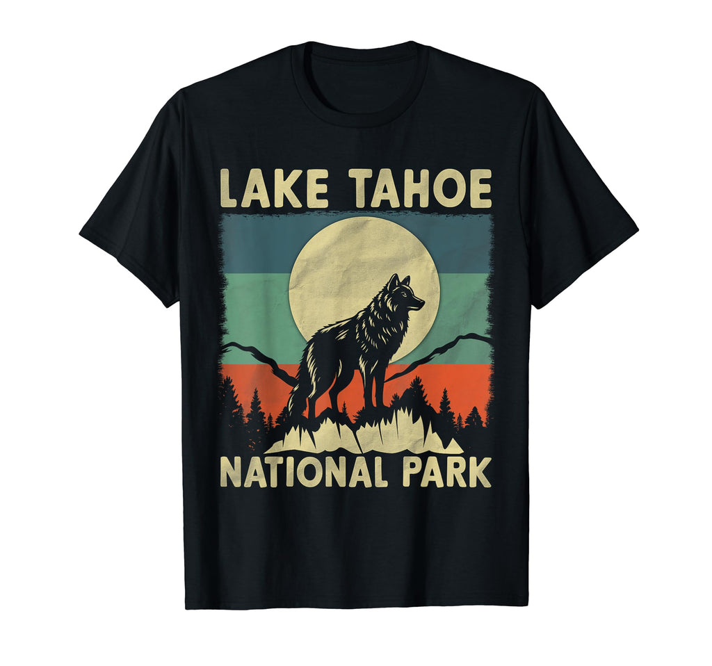 Wolf Lake Tahoe National Park T-Shirt - Custom Art Print Unisex - T-Shirt, Sweatshirt, Hoodie