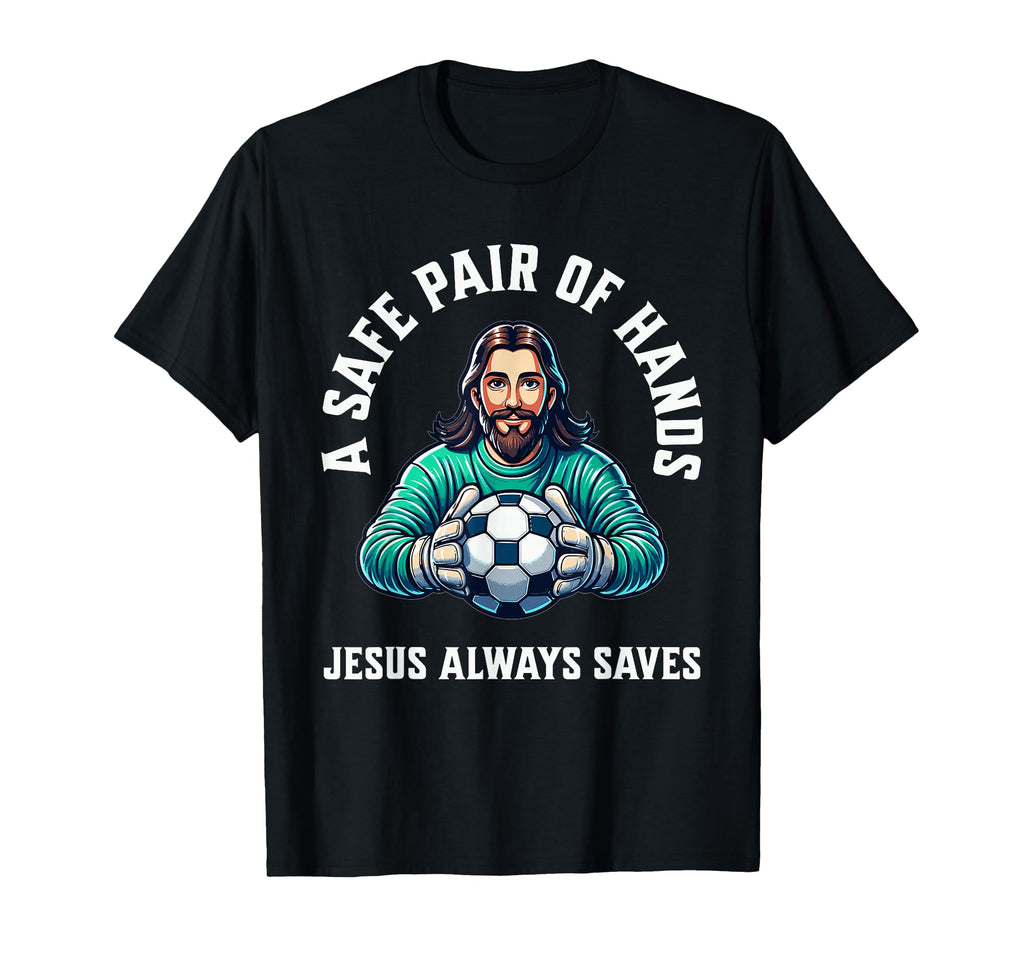 Jesus Soccer Football Christianity T-Shirt - Trendy Graphic for Adults - T-Shirt, Sweatshirt, Hoodie