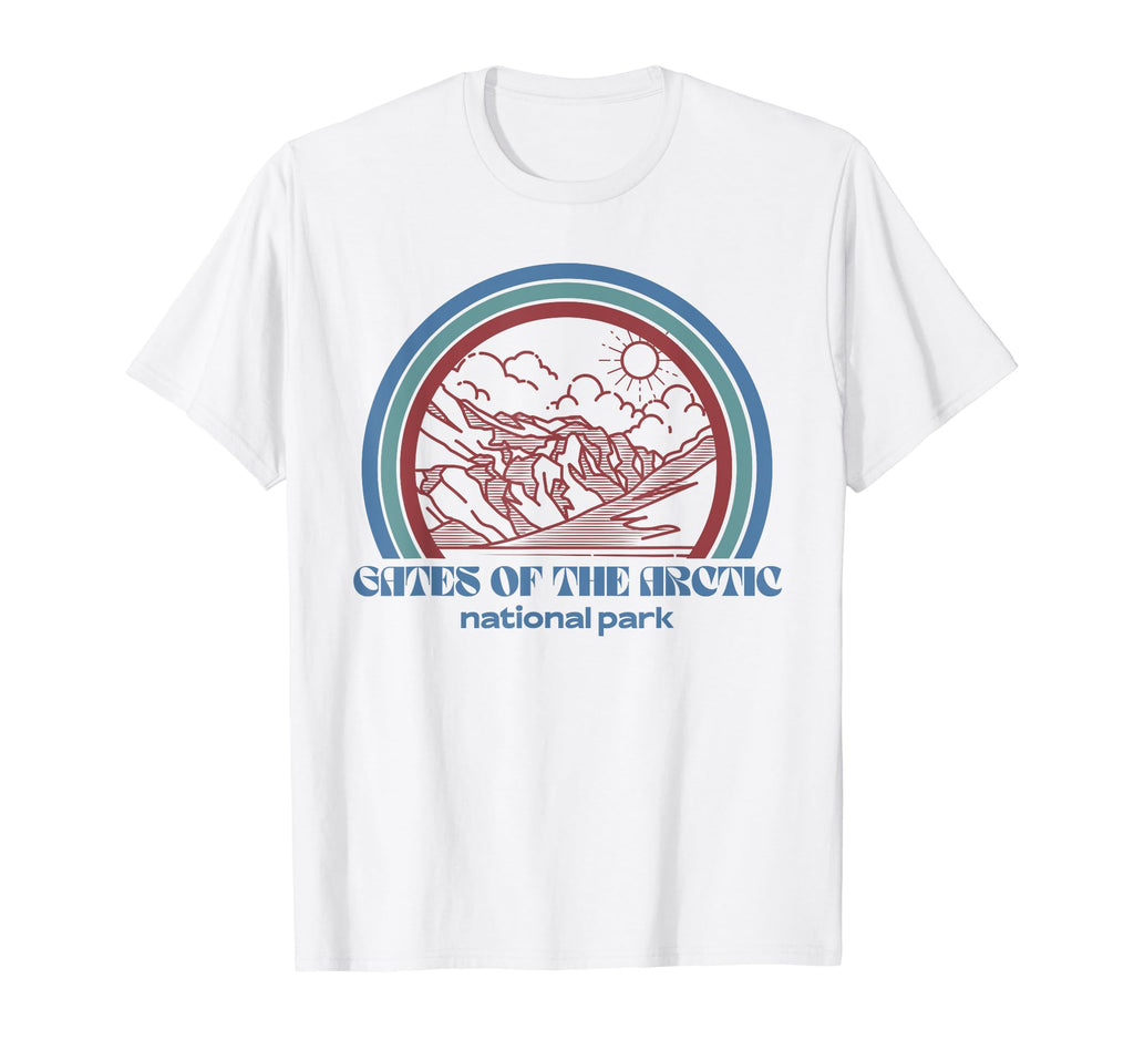 Gates Arctic National Park T-Shirt - Minimalist Print for Adults - T-Shirt, Sweatshirt, Hoodie