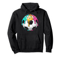 Soccer Ice Cream Summer Drip Ball Hoodie - Minimalist Print for Adults - T-Shirt, Sweatshirt, Hoodie