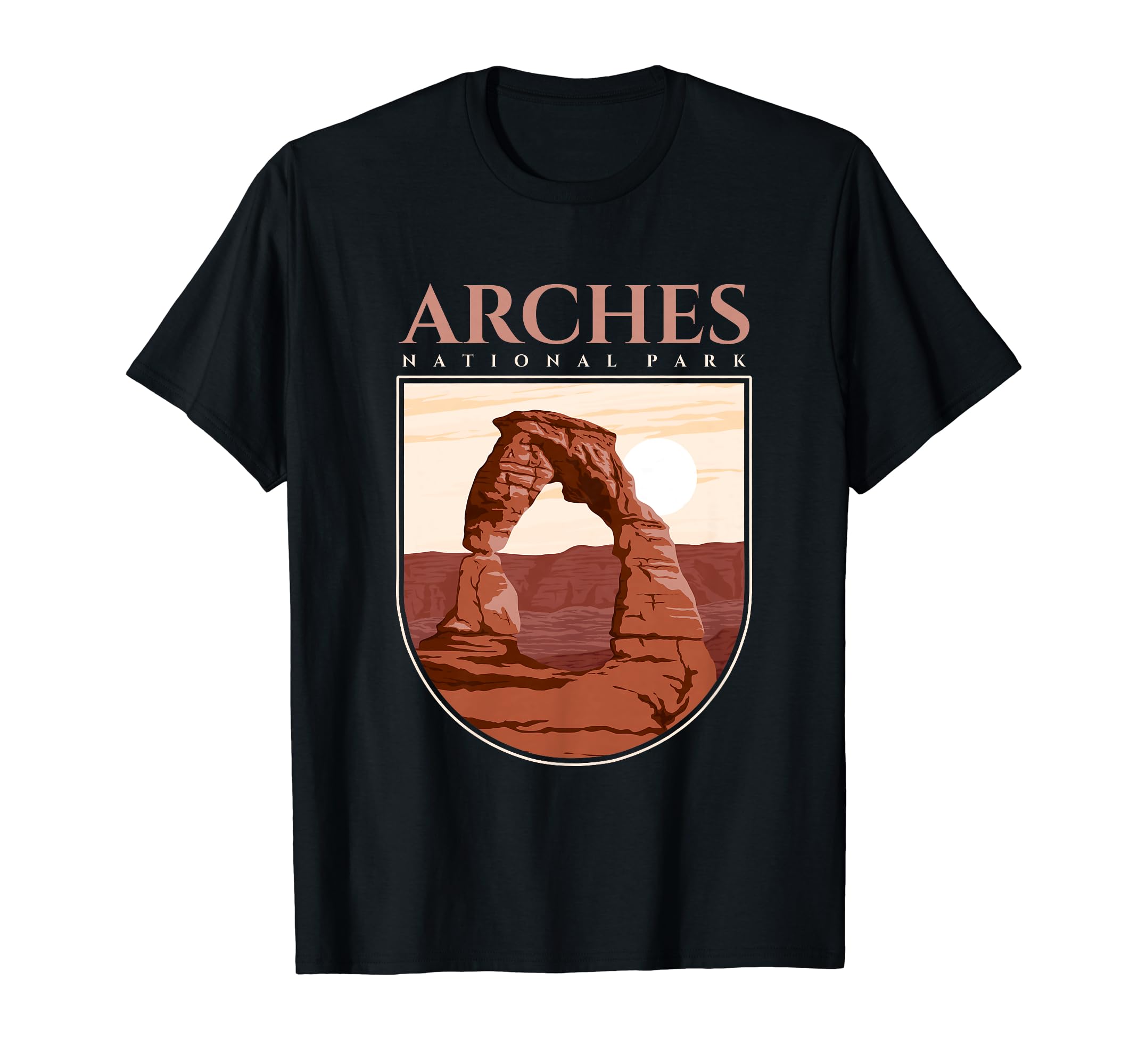 Arches National Park Hiking Camping Utah T-Shirt - Graphic Print for Adults - T-Shirt, Sweatshirt, Hoodie