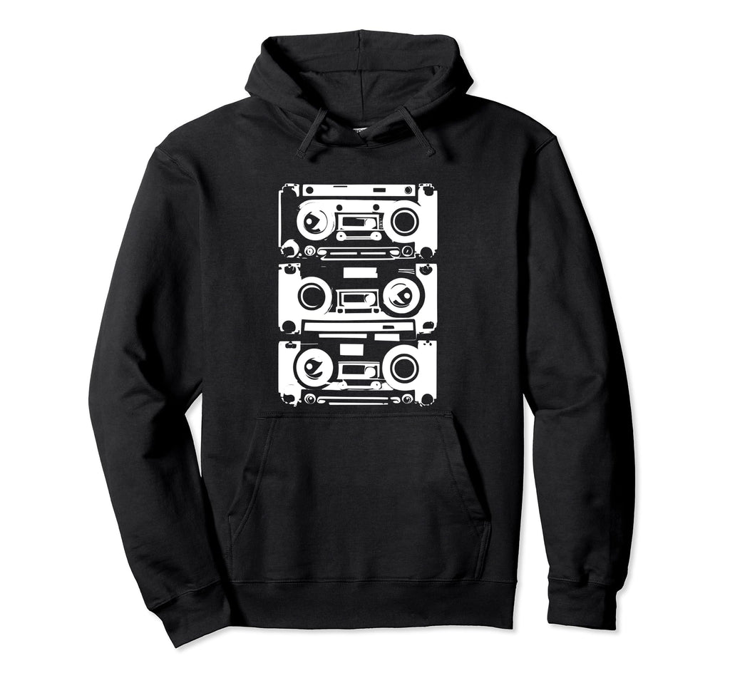 Cassette Tapes Hoodie - Novelty Apparel Men Women - T-Shirt, Sweatshirt, Hoodie