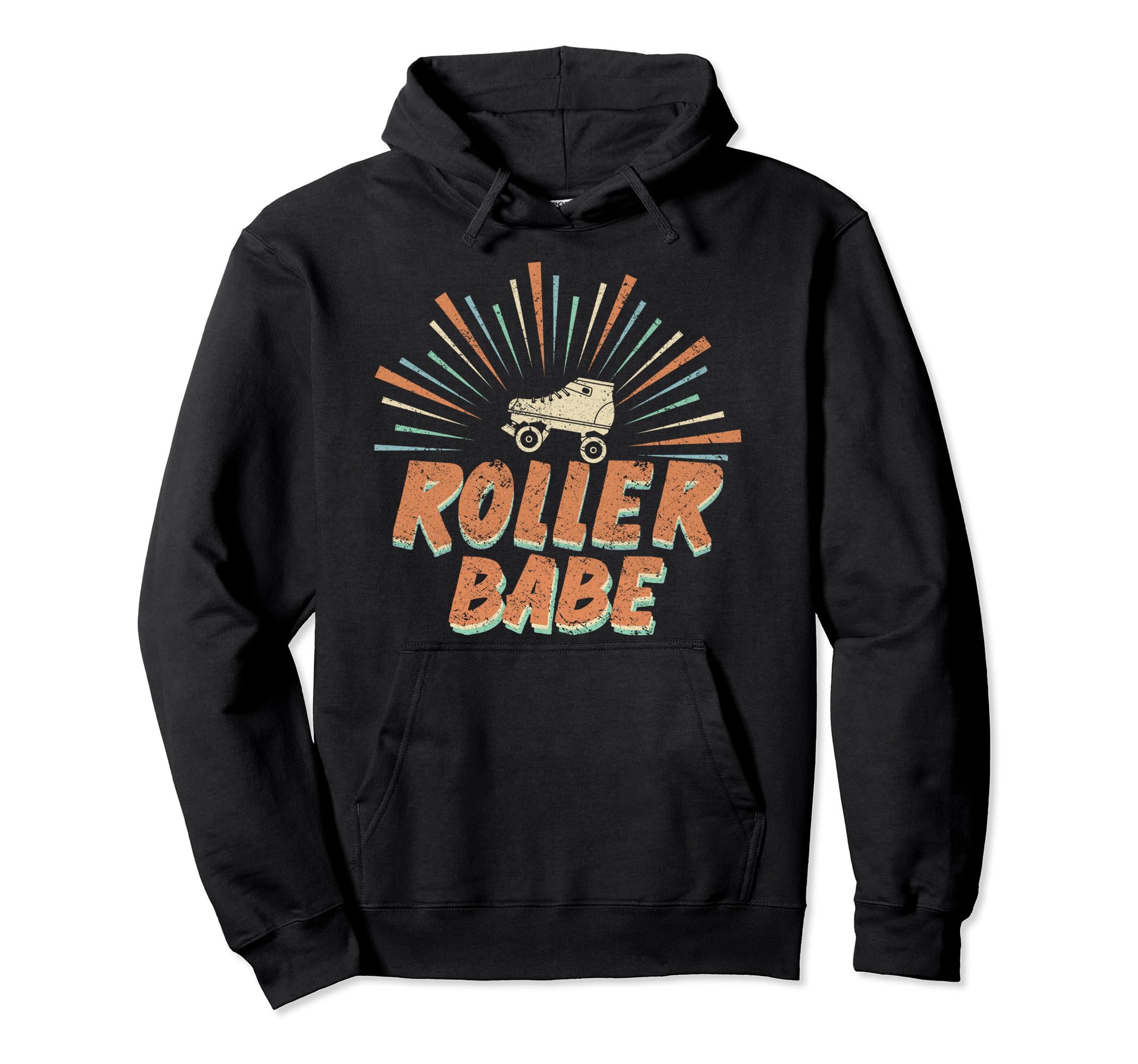 Roller Skating Skates Roller Babe Hoodie - Trendy Graphic for Adults - T-Shirt, Sweatshirt, Hoodie