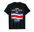 Costa Rica 2018 Soccer Costa Rican Flag T-Shirt - Minimalist Print Unisex - T-Shirt, Sweatshirt, Hoodie