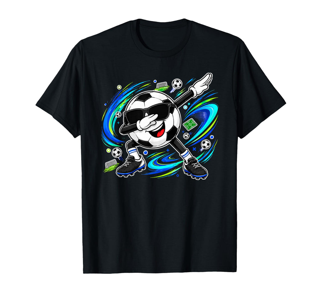 Funny Dabbing Laughing Soccer Game T-Shirt - Fun Novelty Design for Adults - T-Shirt, Sweatshirt, Hoodie
