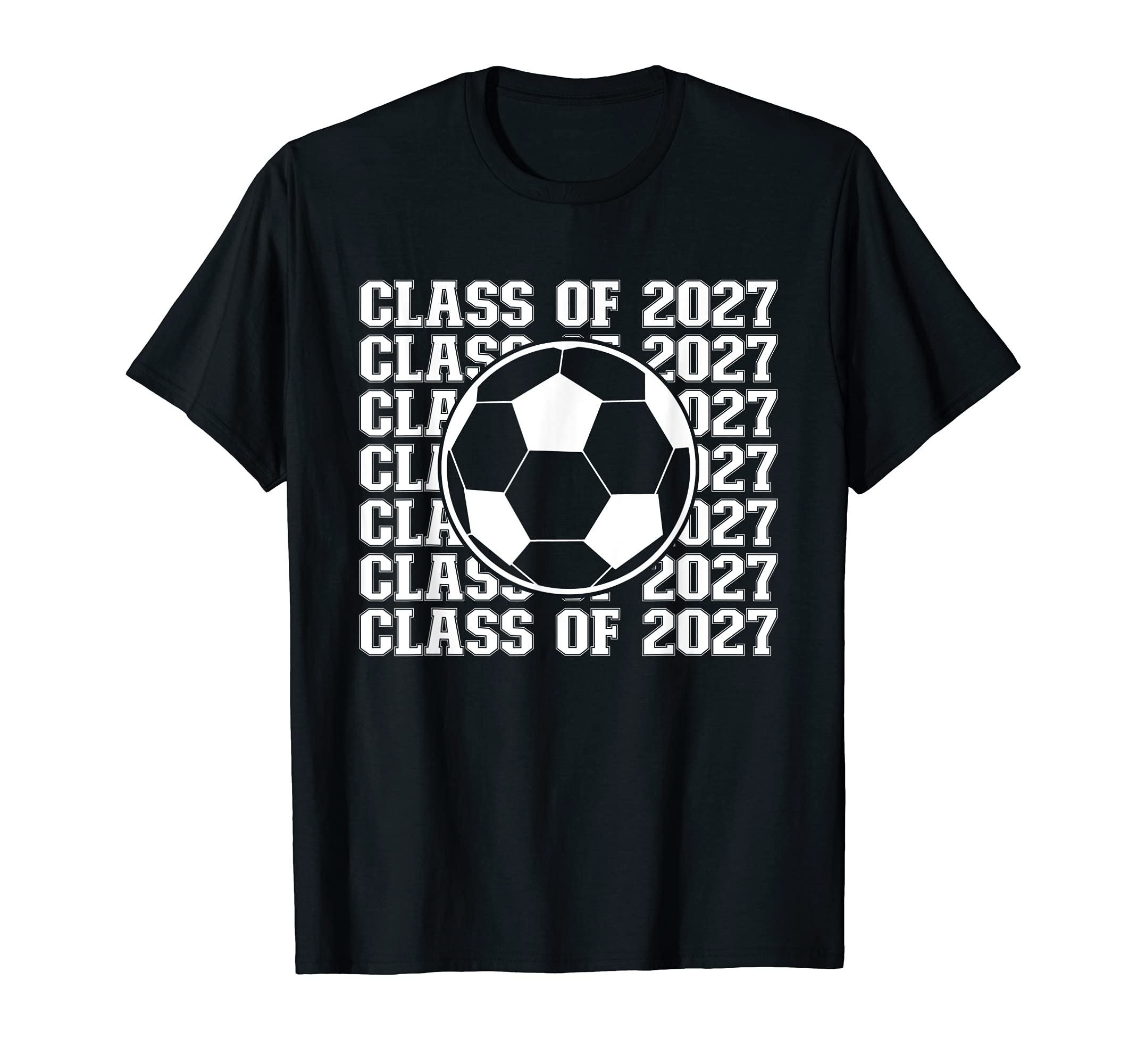 Soccer Player Class 2027 Soccer T-Shirt - Custom Art Print Unisex - T-Shirt, Sweatshirt, Hoodie