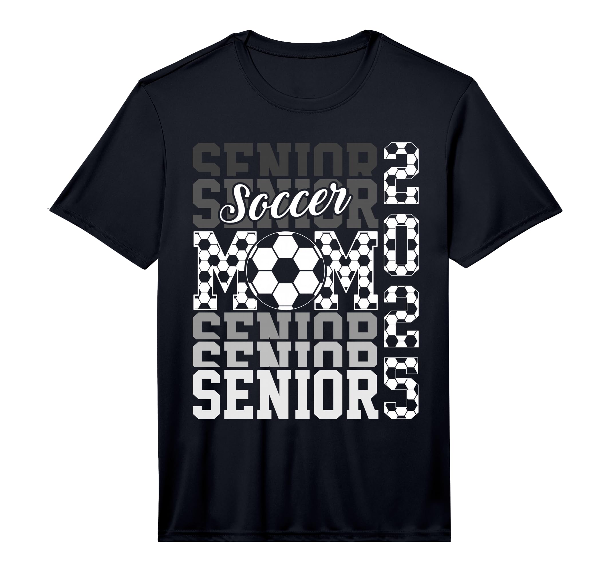 Soccer Senior Mom Class 2025 Senior T-Shirt - Streetwear Style Men Women - T-Shirt, Sweatshirt, Hoodie