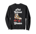 Roller Skating Skate 1970S Old Sweatshirt - Minimalist Print Men Women - T-Shirt, Sweatshirt, Hoodie