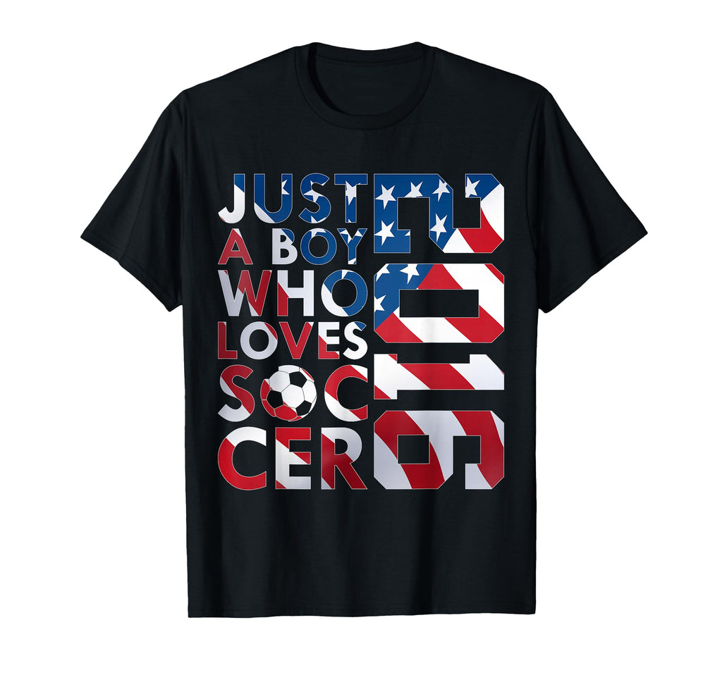 2016 Just Who Loves Soccer 10Th T-Shirt - Minimalist Print Men Women - T-Shirt, Sweatshirt, Hoodie