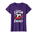 Team Captain Energy Soccer T-Shirt - Aesthetic Graphic Unisex - T-Shirt, Sweatshirt, Hoodie