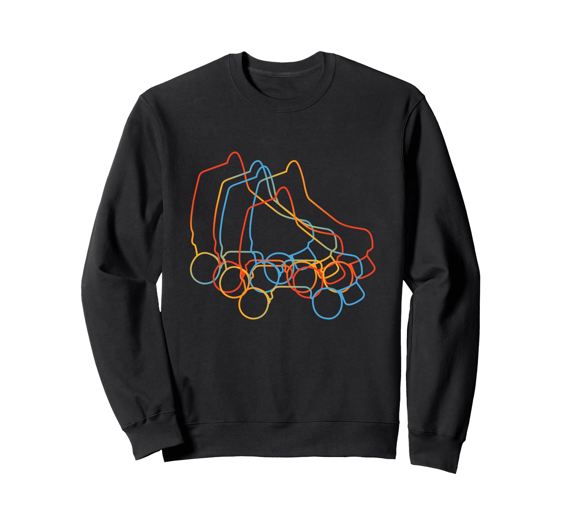 Roller Skates Roller Skating Sweatshirt - Streetwear Style Unisex - T-Shirt, Sweatshirt, Hoodie