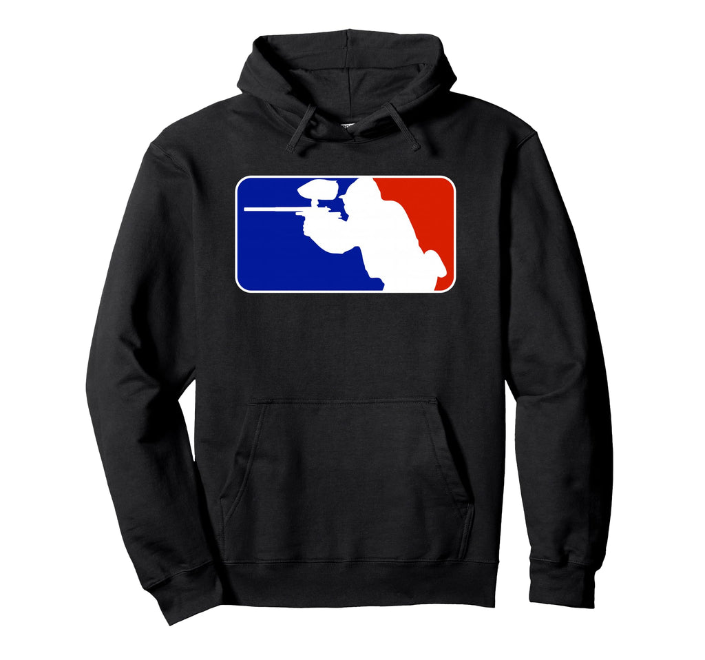 Paintball Tournament League Player Hoodie - Minimalist Print Men Women - T-Shirt, Sweatshirt, Hoodie