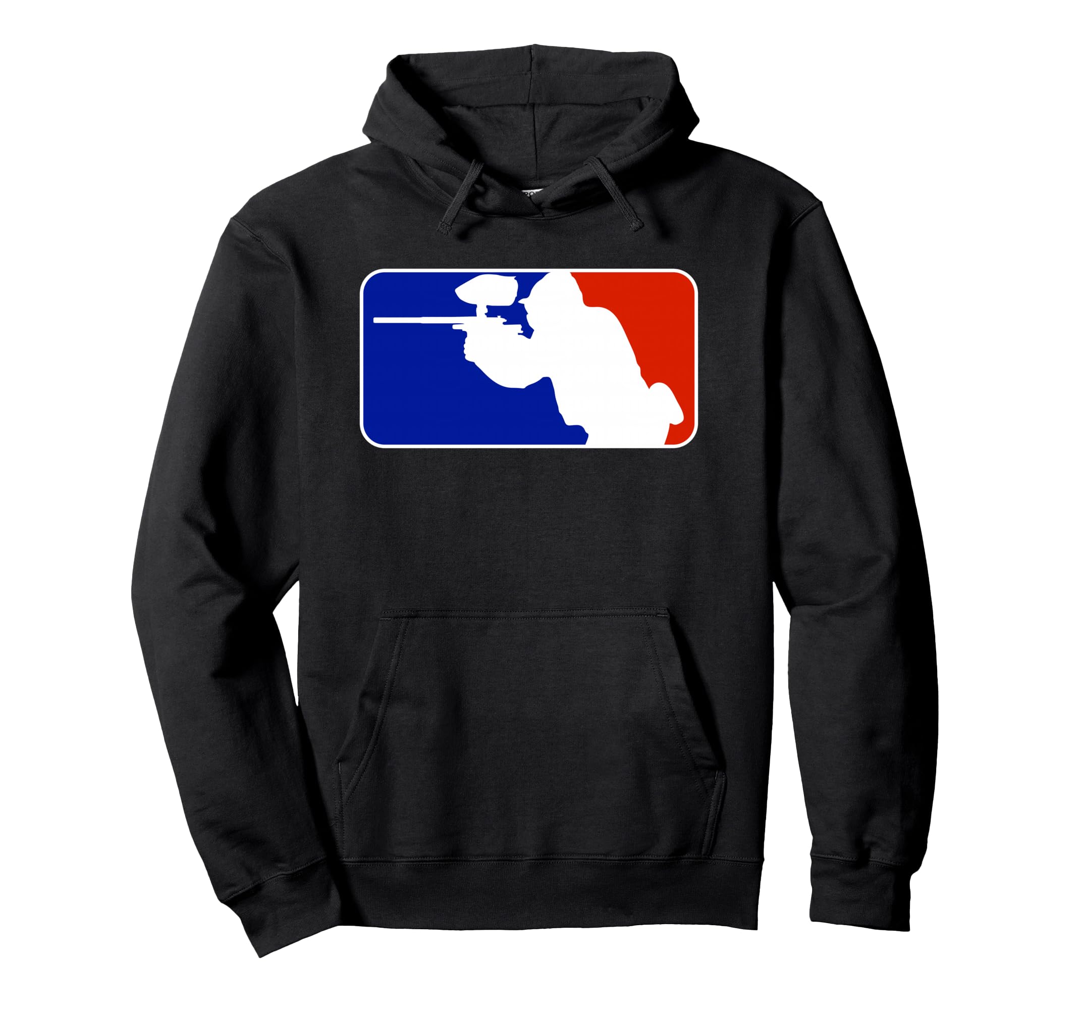 Paintball Tournament League Player Hoodie - Minimalist Print Men Women - T-Shirt, Sweatshirt, Hoodie