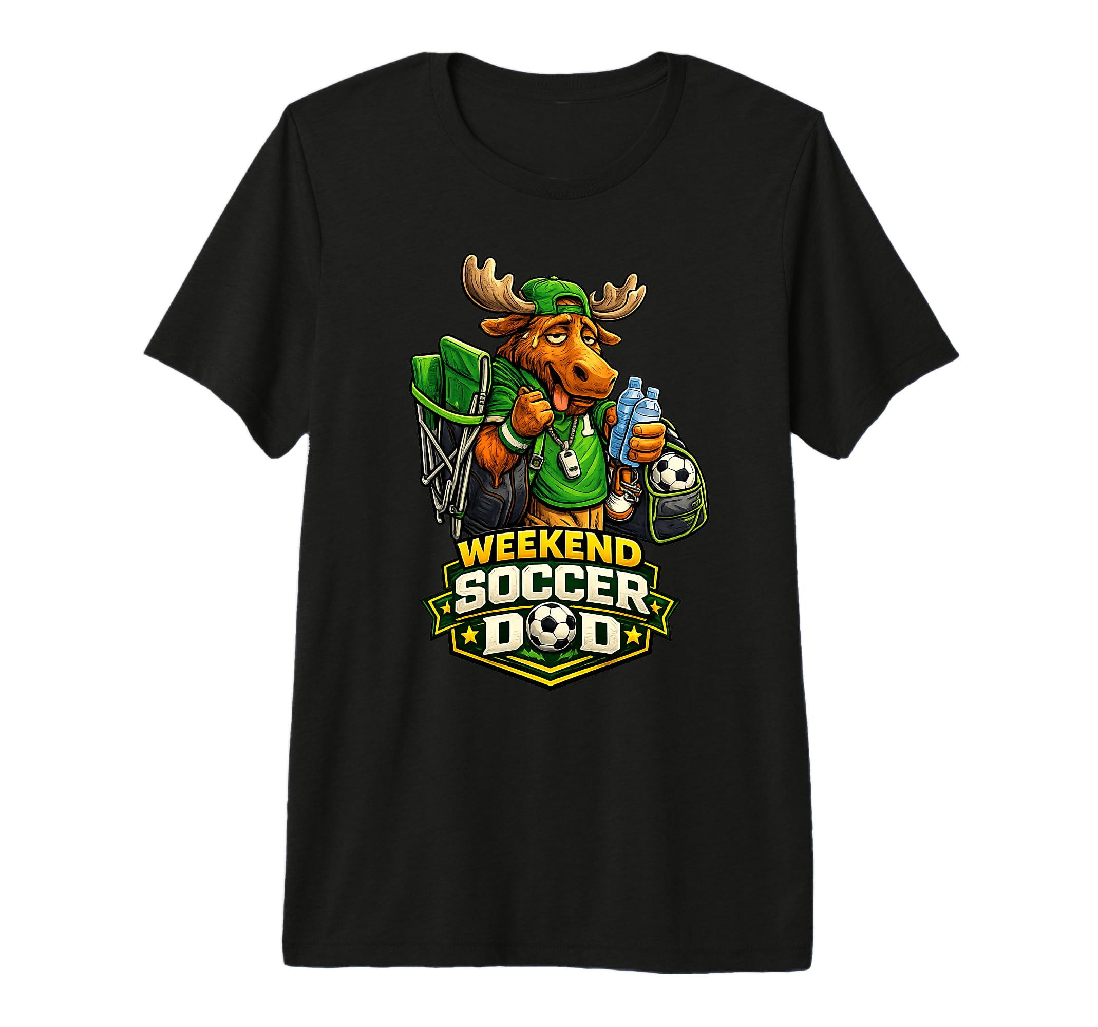 Mens Weekend Soccer Dad T-Shirt - Casual Everyday Wear Men Women - T-Shirt, Sweatshirt, Hoodie