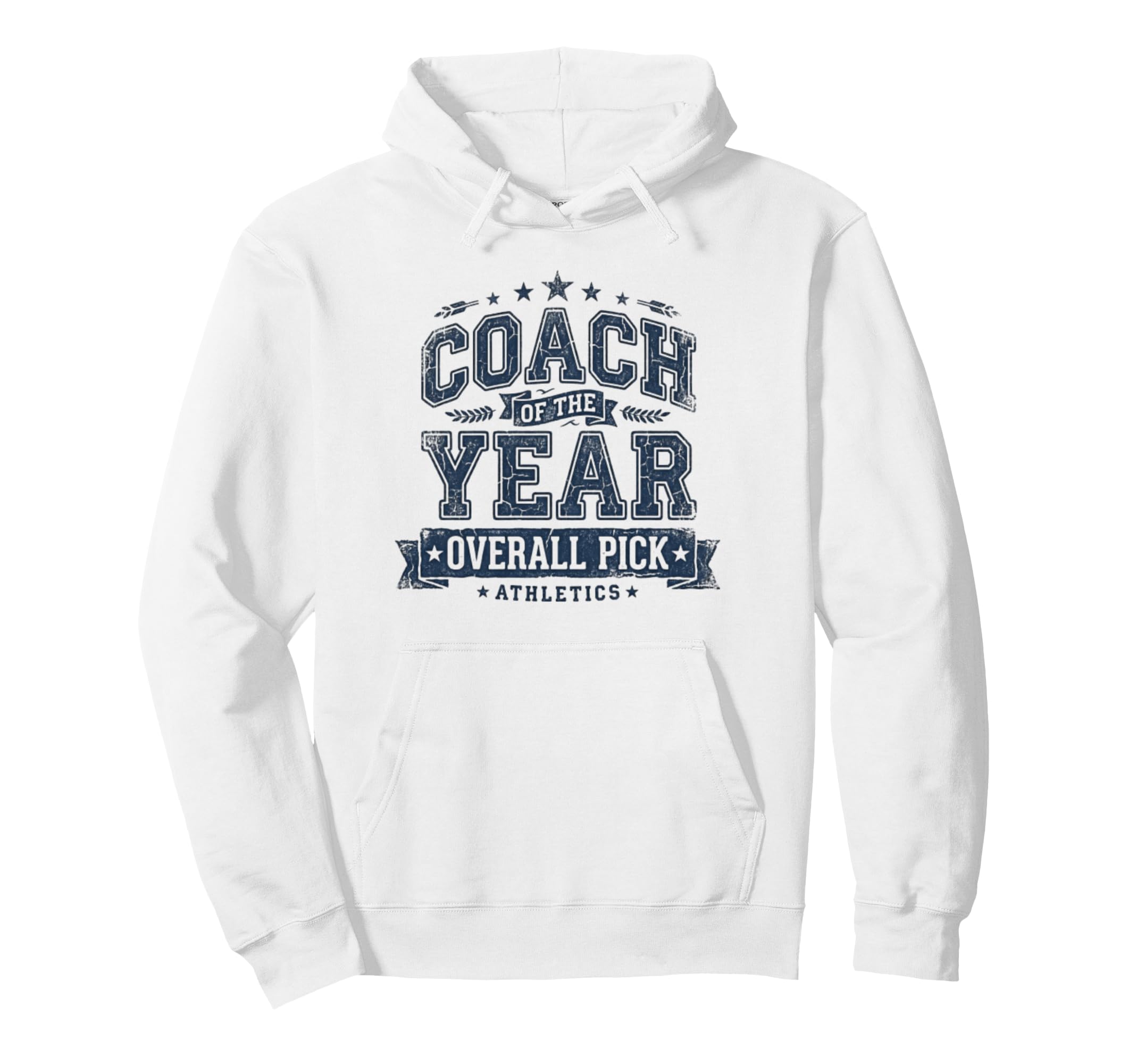 Coach Year Sports Athletics Hoodie - Fun Novelty Design for Adults - T-Shirt, Sweatshirt, Hoodie