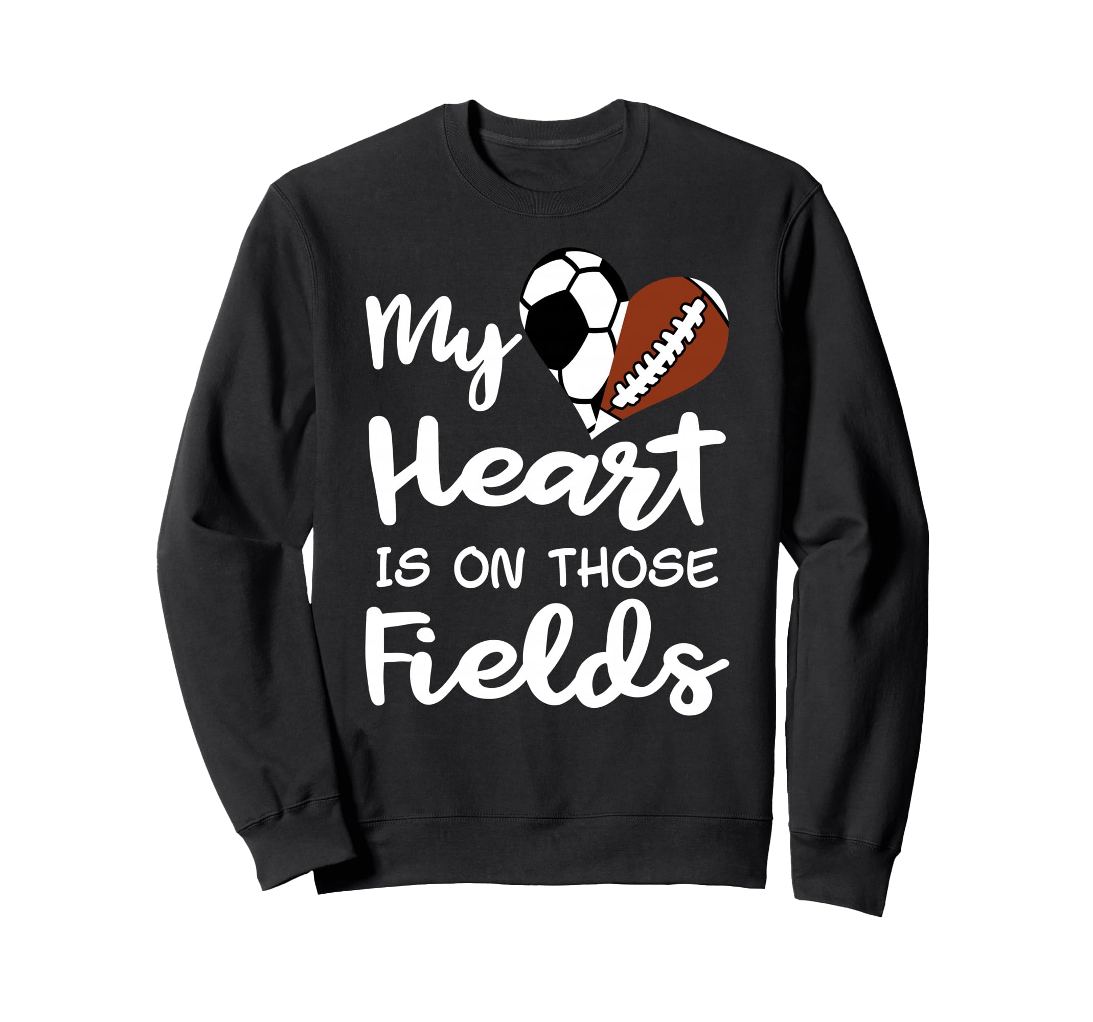 My Heart Is Those Fields Funny Sweatshirt - Unique Graphic Men Women - T-Shirt, Sweatshirt, Hoodie