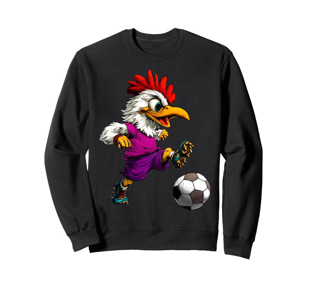 Football Chicken Sweatshirt - Custom Art Print Unisex - T-Shirt, Sweatshirt, Hoodie