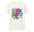 Colorful Soccer Player Sporty Pop Art T-Shirt - Unique Graphic Men Women - T-Shirt, Sweatshirt, Hoodie