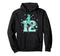 12Th Birthday Soccer Playing Hoodie - Unique Graphic Unisex - T-Shirt, Sweatshirt, Hoodie
