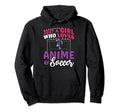 Manga Anime Waifu Just Who Loves Anime Hoodie - Trendy Graphic Men Women - T-Shirt, Sweatshirt, Hoodie