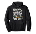 Soccer Halloween Spooky Goalkeeper Hoodie - Aesthetic Graphic Men Women - T-Shirt, Sweatshirt, Hoodie