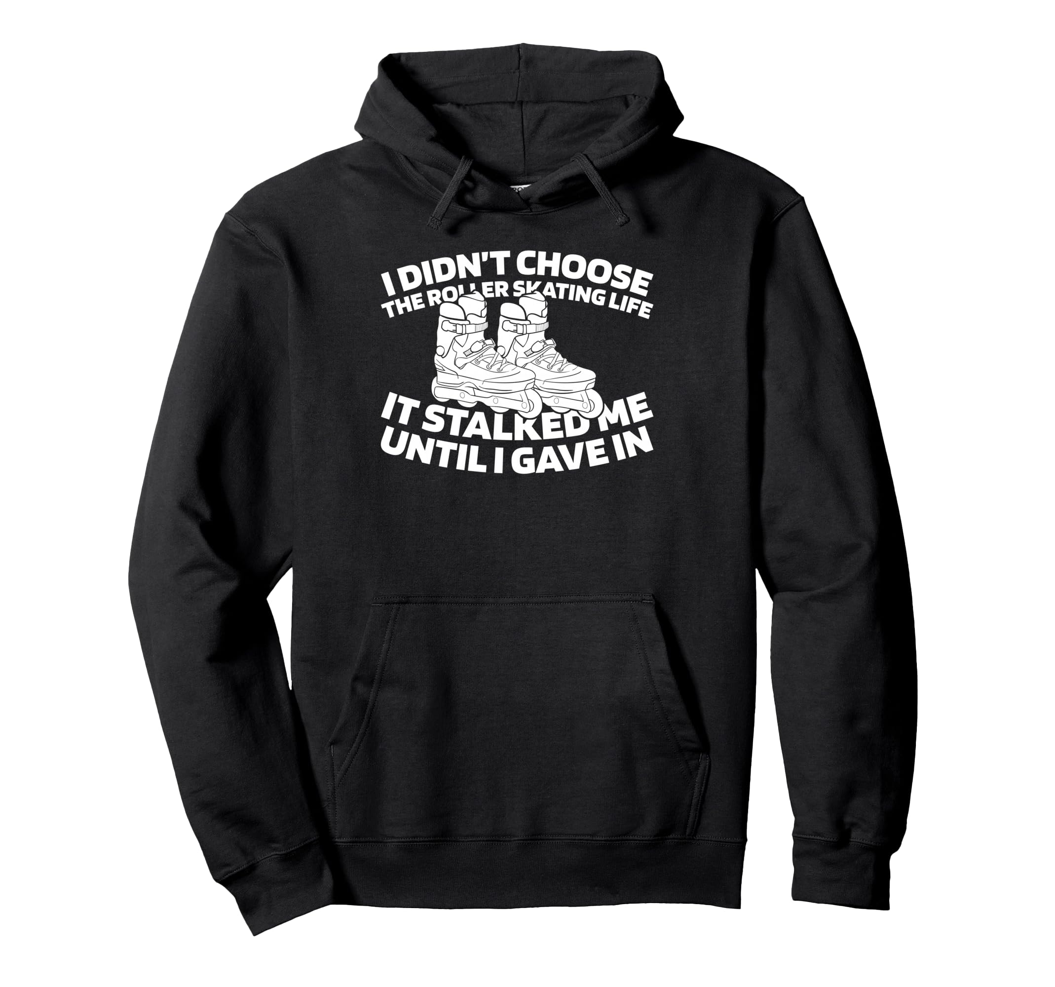 Skates Skater Roller Skating Hoodie - Custom Art Print Men Women - T-Shirt, Sweatshirt, Hoodie