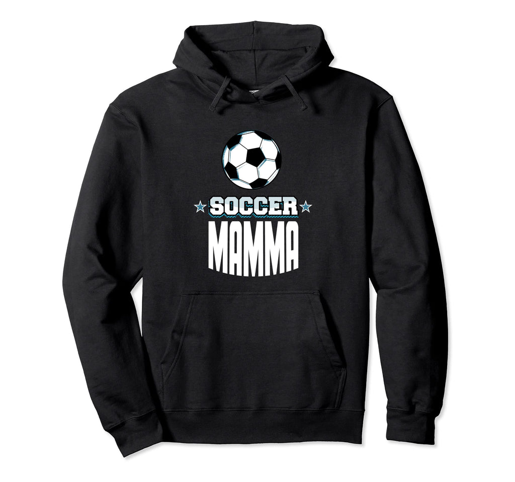 Soccer Mamma Sports Mom Games Mother Hoodie - Minimalist Print Men Women - T-Shirt, Sweatshirt, Hoodie