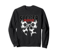 Soccer Mama Coquette Bow Proud Soccer Sweatshirt - Unique Graphic Unisex - T-Shirt, Sweatshirt, Hoodie