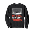 Coach Soccer Player Designs Goal Sweatshirt - Trendy Graphic Men Women - T-Shirt, Sweatshirt, Hoodie
