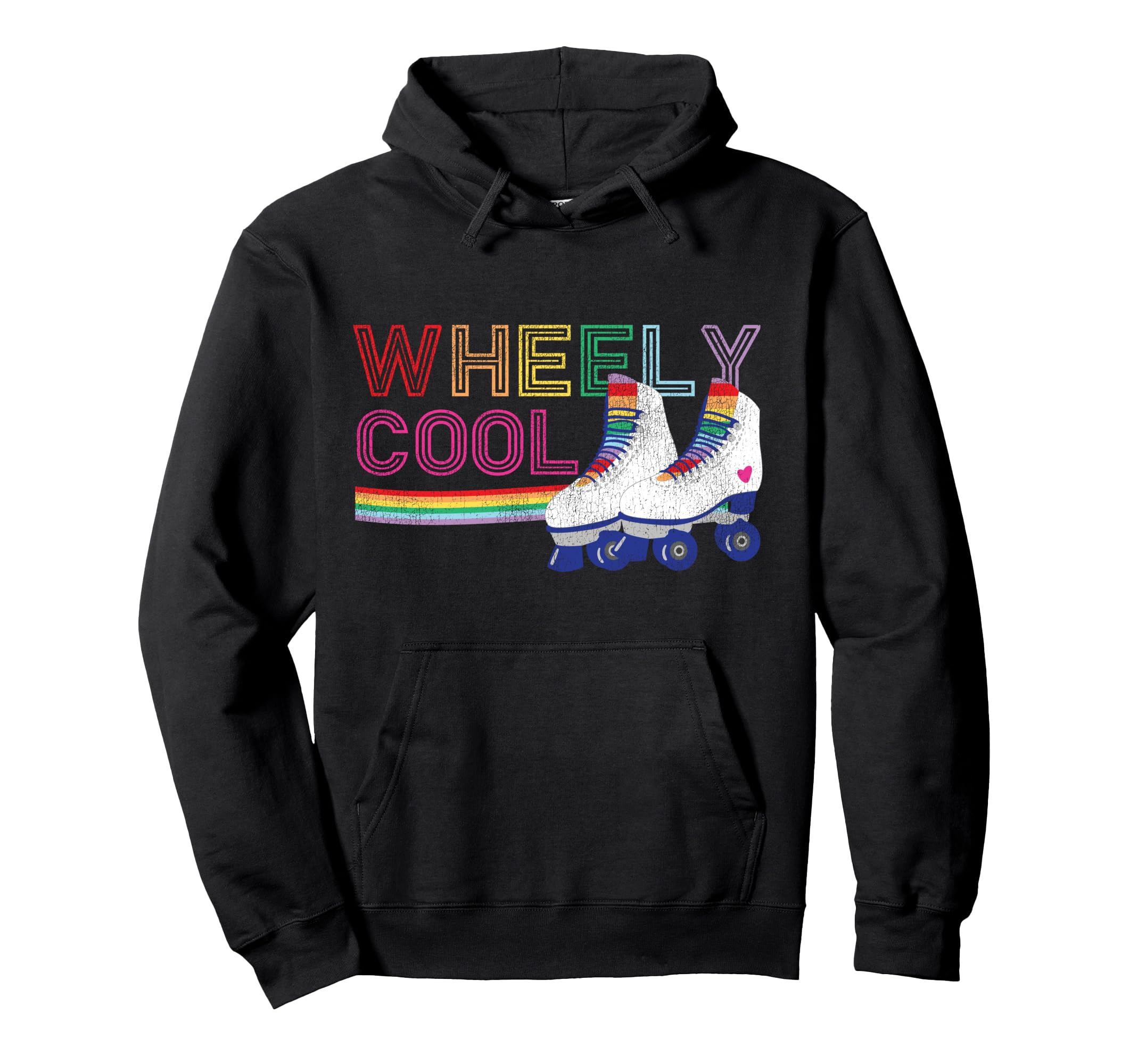 Roller Skating Skate 1970S Hoodie - Unique Graphic Men Women - T-Shirt, Sweatshirt, Hoodie