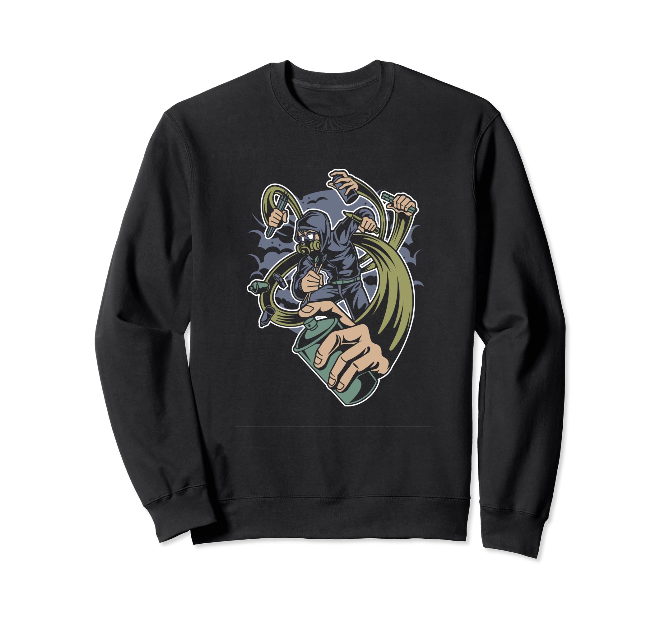 Graffiti Hip Hop Old School Graffiti Sweatshirt - Graphic Print Unisex - T-Shirt, Sweatshirt, Hoodie