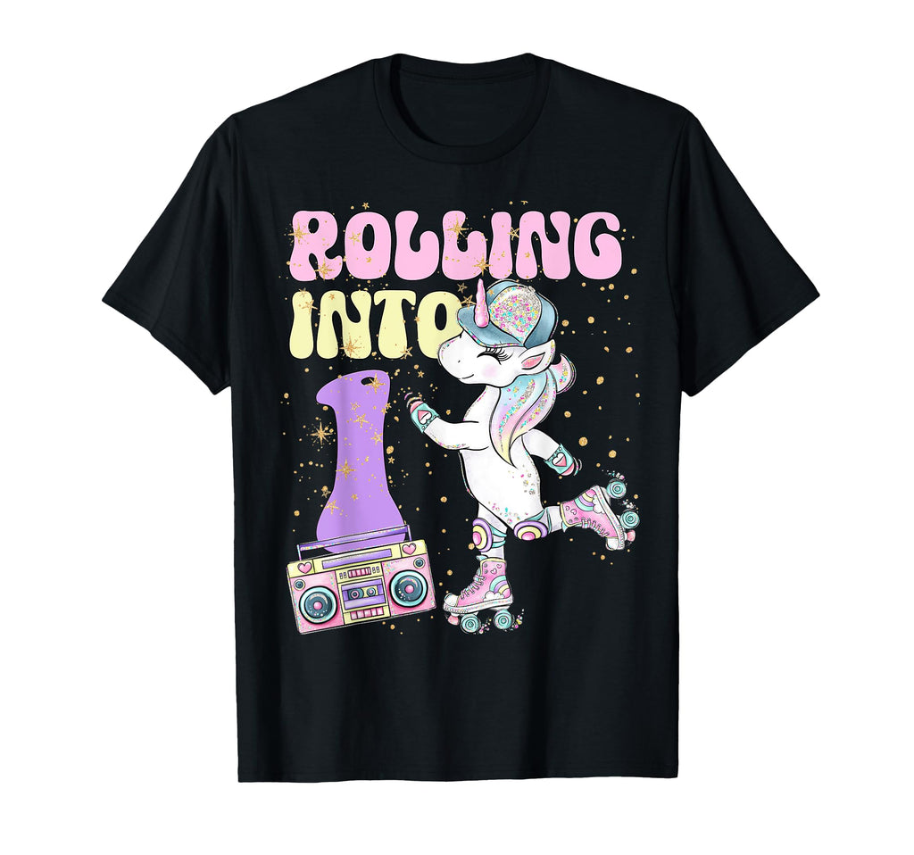 1St Birthday Roller Skate Party Unicorn T-Shirt - Trendy Graphic Men Women - T-Shirt, Sweatshirt, Hoodie