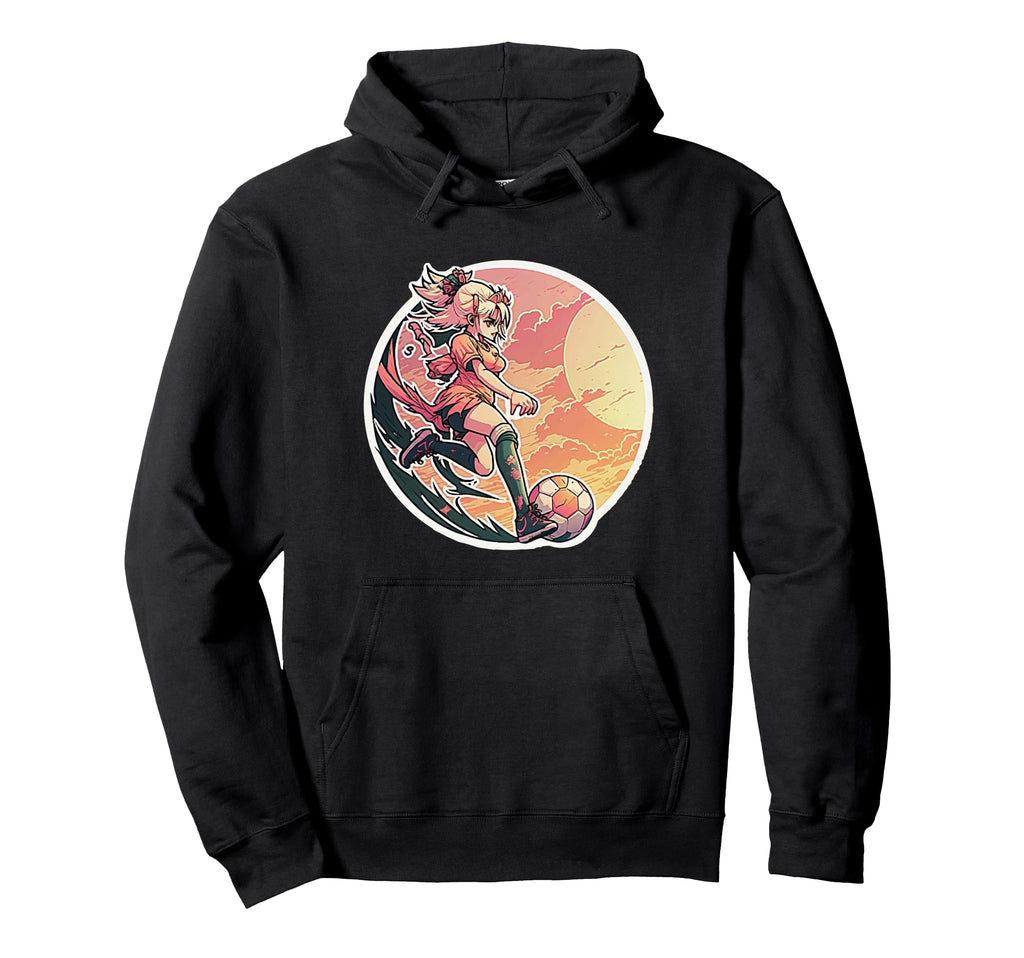 Soccer Anime Manga Soccer Outfit Hoodie - Aesthetic Graphic Men Women - T-Shirt, Sweatshirt, Hoodie