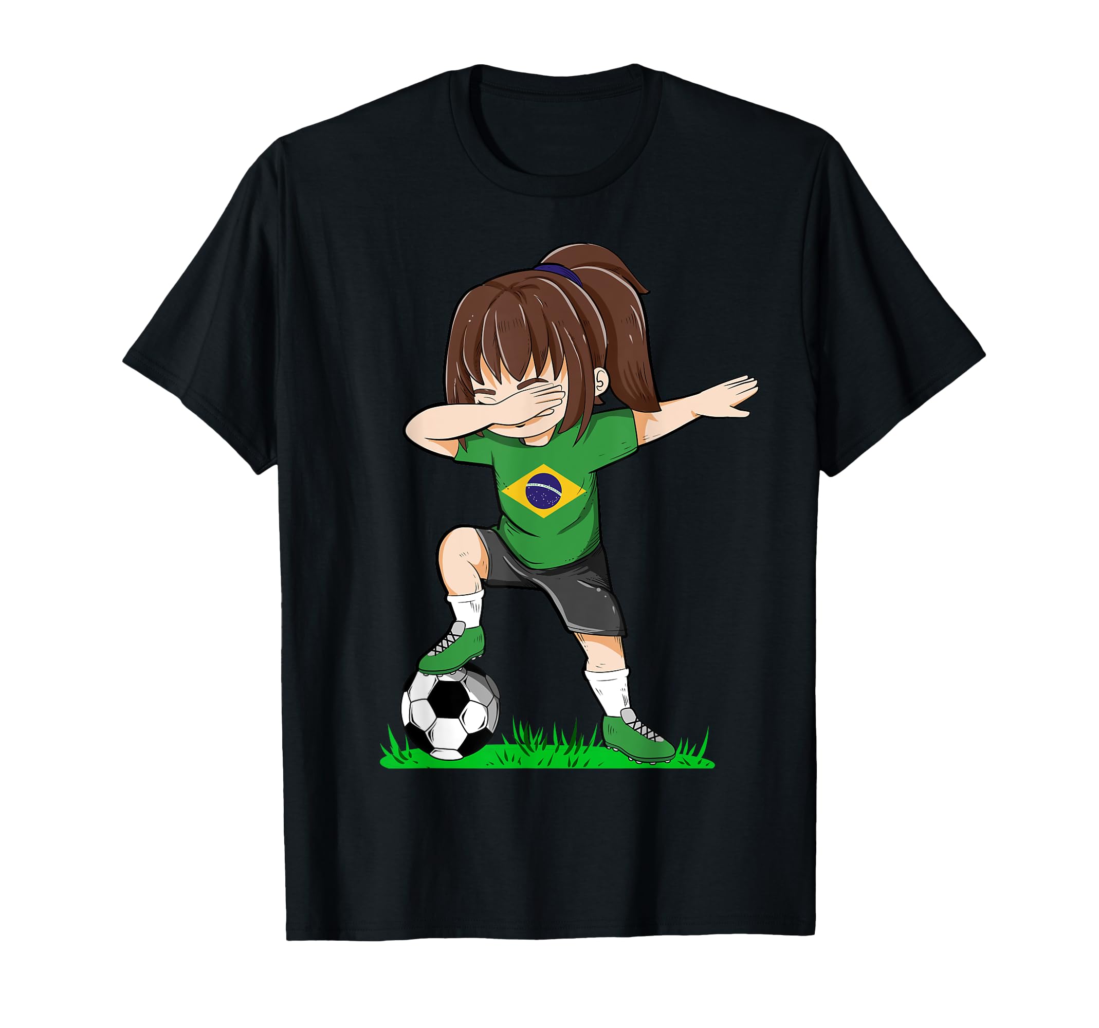 Soccer Brazil Jersey Brazilian Flag T-Shirt - Streetwear Style for Adults - T-Shirt, Sweatshirt, Hoodie