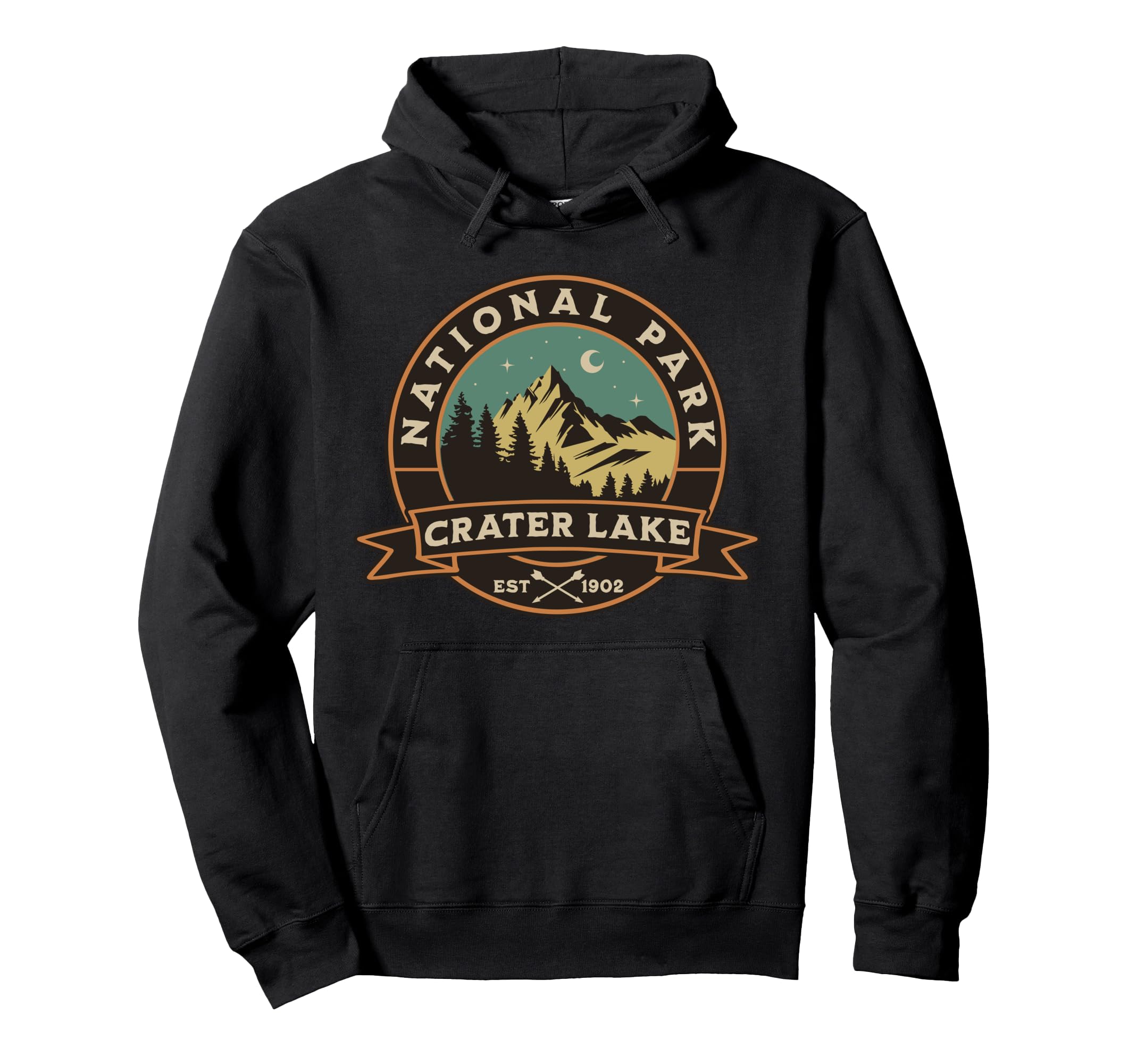 Crater Lake National Park Oregon Sweatshirt - Unique Graphic for Adults - T-Shirt, Sweatshirt, Hoodie