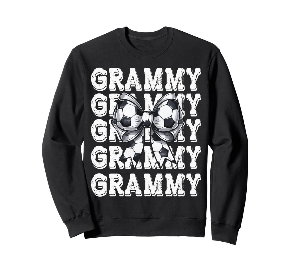 Coquette Soccer Grammy Matching Sweatshirt - Graphic Print for Adults - T-Shirt, Sweatshirt, Hoodie