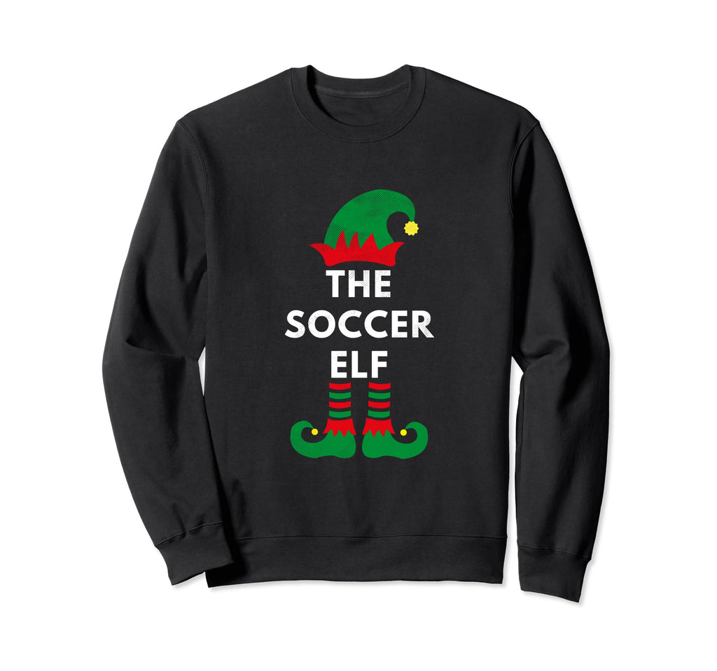 Elves Santa Soccer Elf Sporty Sweatshirt - Streetwear Style Men Women - T-Shirt, Sweatshirt, Hoodie