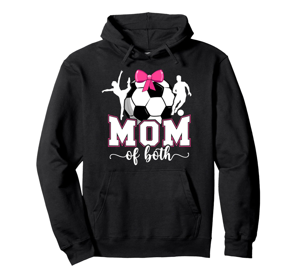 Mom Both Proud Soccer And Dance Mom Hoodie - Custom Art Print Unisex - T-Shirt, Sweatshirt, Hoodie