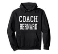 Coach Bernard Custom Football Soccer Hoodie - Graphic Print Unisex - T-Shirt, Sweatshirt, Hoodie