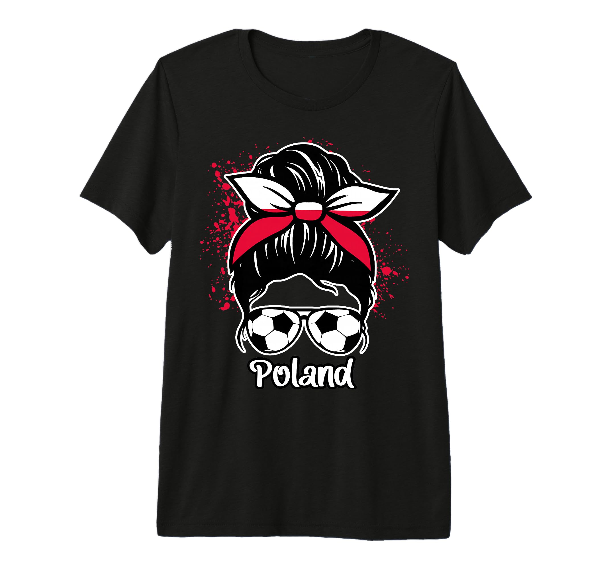 Poland Football Game Player Soccer Fan T-Shirt - Graphic Print for Adults - T-Shirt, Sweatshirt, Hoodie