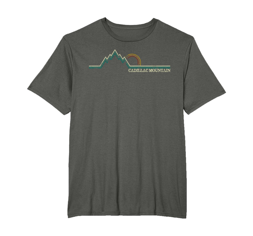 Cadillac Mountain Acadia National T-Shirt - Aesthetic Graphic Men Women - T-Shirt, Sweatshirt, Hoodie