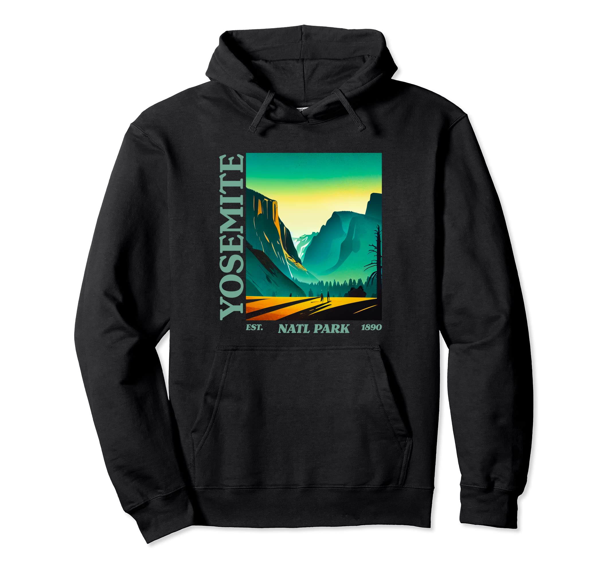 Yosemite Yosemite National Park Hoodie - Unique Graphic for Adults - T-Shirt, Sweatshirt, Hoodie