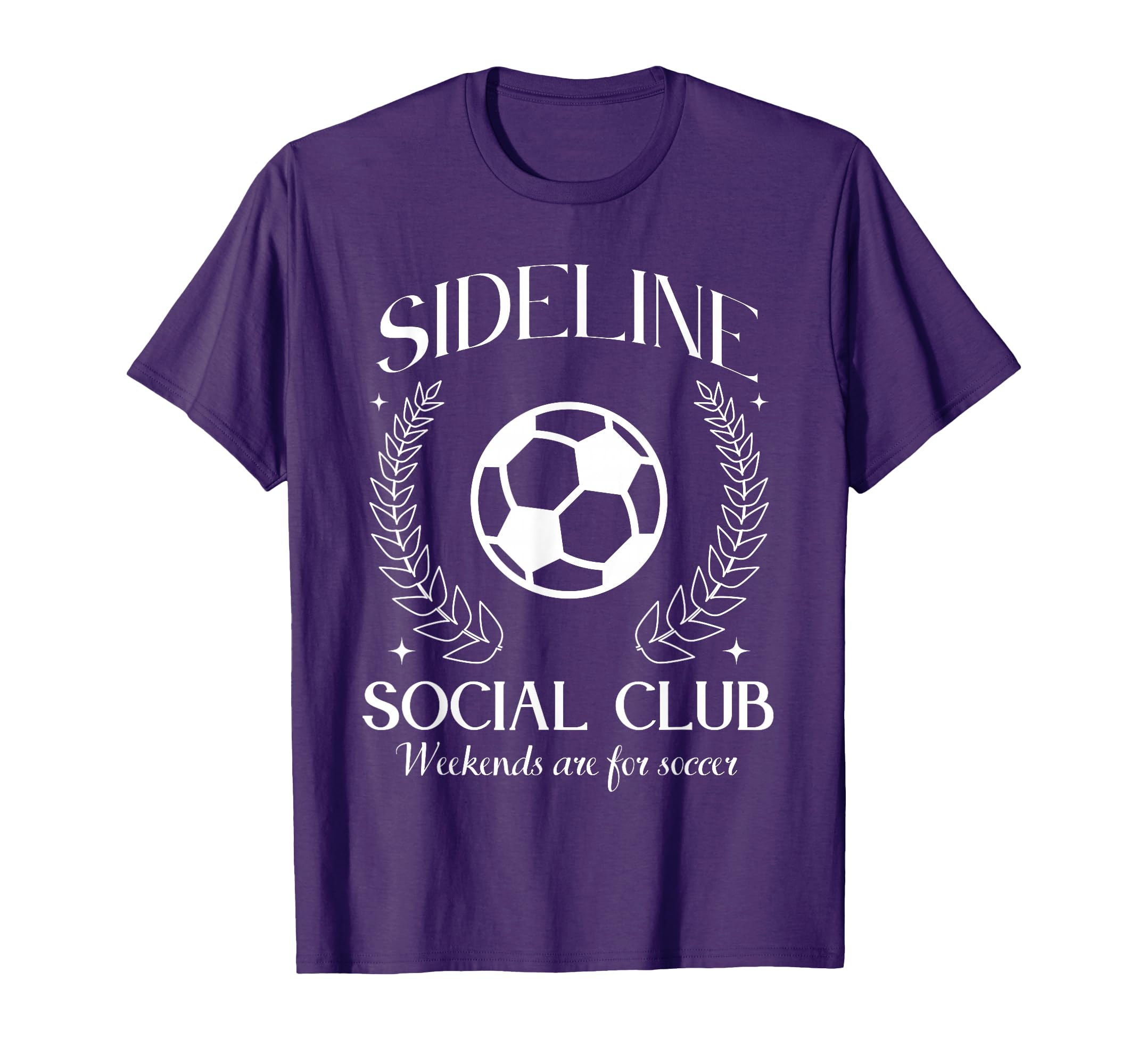 Sideline Social Club Soccer Weekends T-Shirt - Graphic Print for Adults - T-Shirt, Sweatshirt, Hoodie