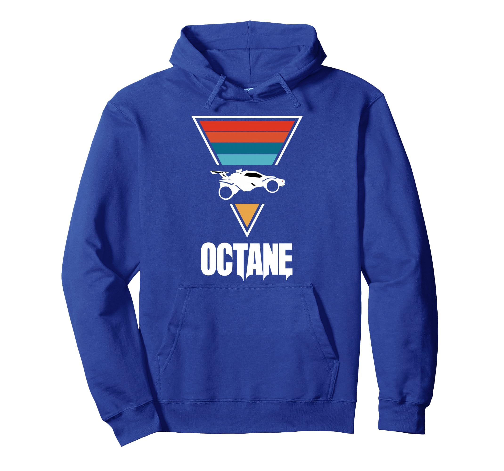 Octane Rocket Soccer Sunset Distressed Hoodie - Minimalist Print Unisex - T-Shirt, Sweatshirt, Hoodie