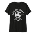 Benewah County Soccer Distressed T-Shirt - Aesthetic Graphic for Adults - T-Shirt, Sweatshirt, Hoodie