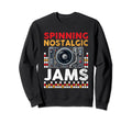 Funny Old School Dj Equipment Sweatshirt - Casual Everyday Wear Men Women - T-Shirt, Sweatshirt, Hoodie