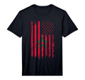 Moorish American Morocco Flag Moroccan T-Shirt - Novelty Apparel Men Women - T-Shirt, Sweatshirt, Hoodie