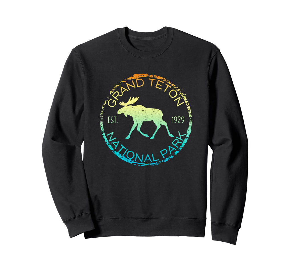 Grand Teton National Park Wyoming Sweatshirt - Fun Novelty Design Unisex - T-Shirt, Sweatshirt, Hoodie