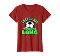 Soccer All Weekend Long Athletic T-Shirt - Unique Graphic for Adults - T-Shirt, Sweatshirt, Hoodie