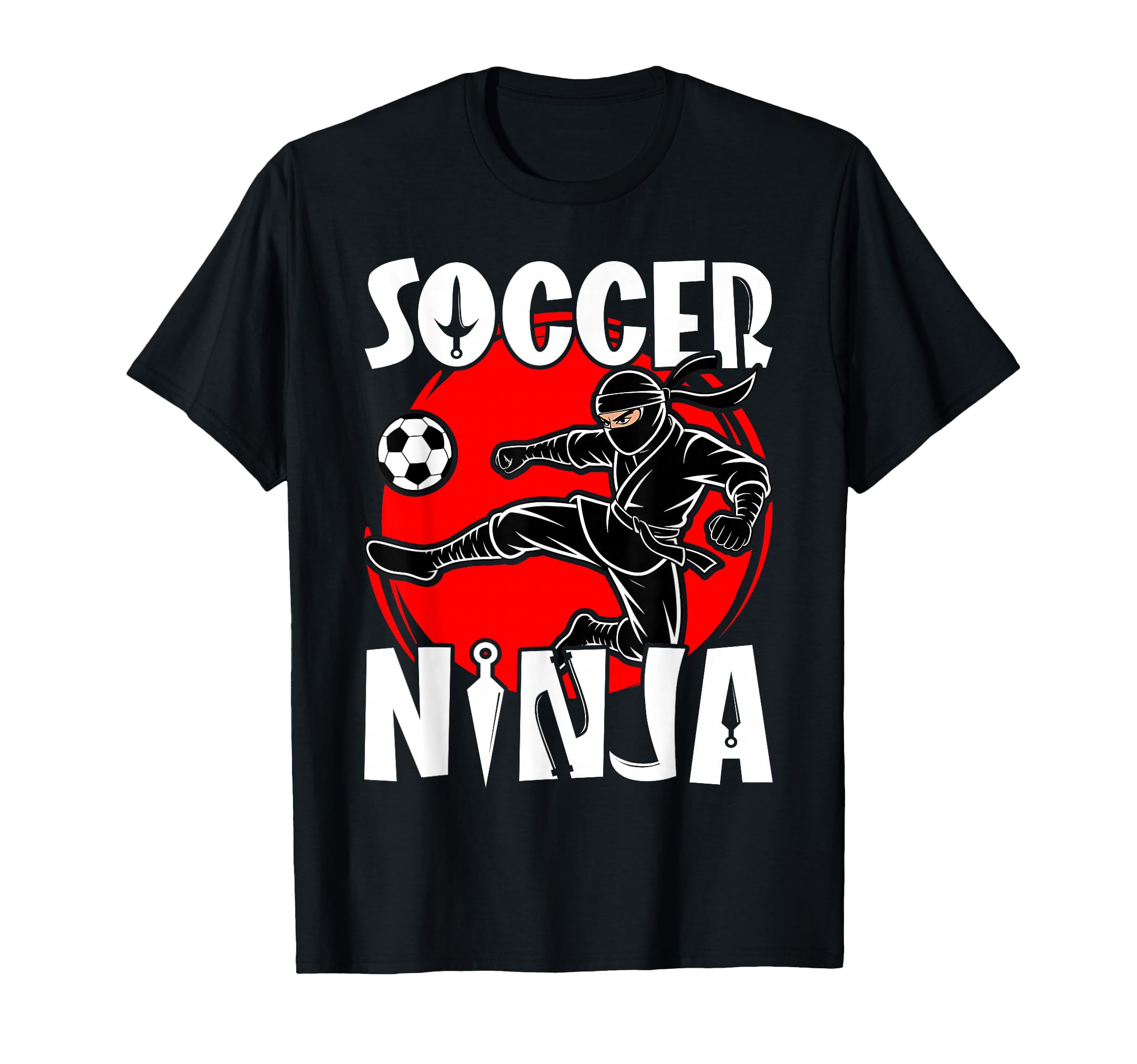 Soccer Ninja Class Football Lovers T-Shirt - Custom Art Print Men Women - T-Shirt, Sweatshirt, Hoodie